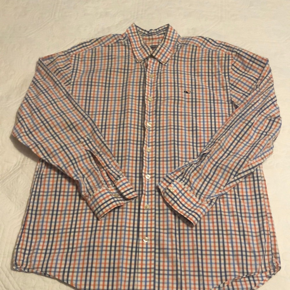 Vineyard Vines plains shirt large